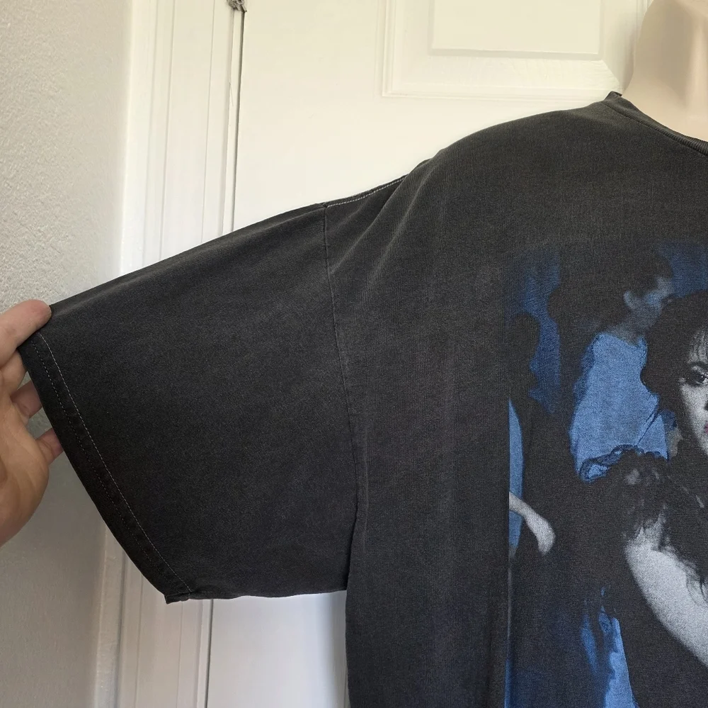 Wednesday Addams Iconic Dance Scene Portrait Short Sleeve Graphic TShirt Size XL - Picture 4 of 10